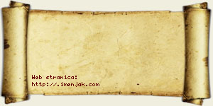 Hana Rebrača vizit kartica